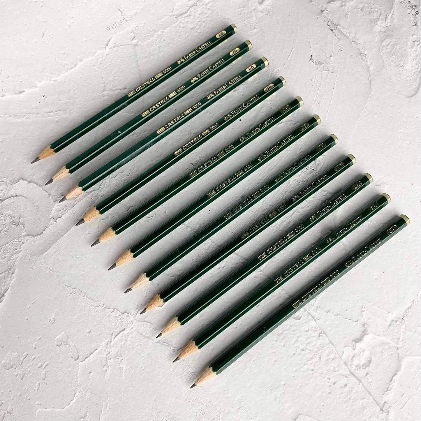 Faber Castell Graphite Drawing Pencils 9000