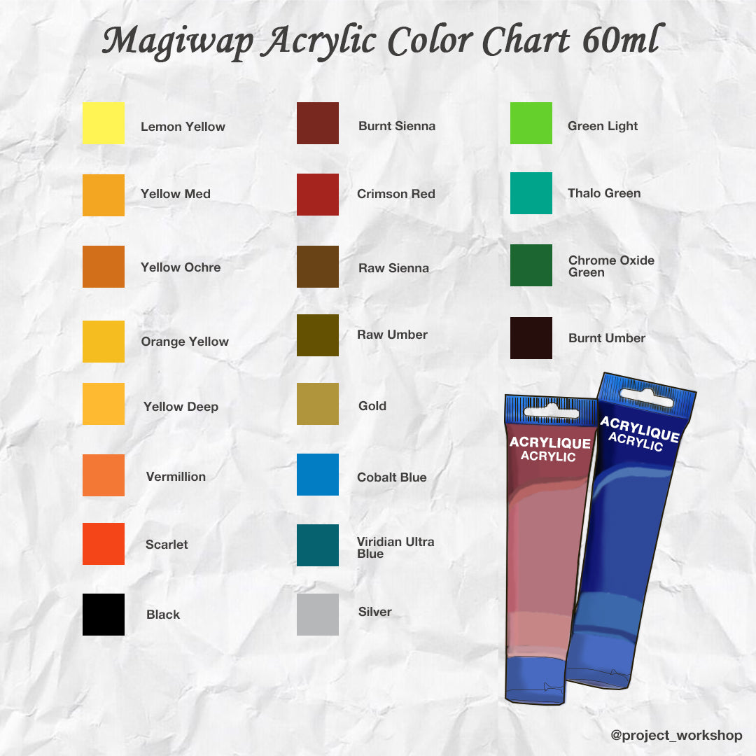 Magi Wap Acrylic Paint 60ml