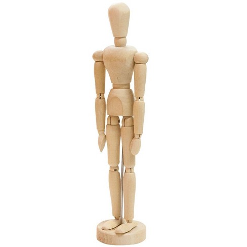 Mini Mannequin Wooden 12" (Male, Female)