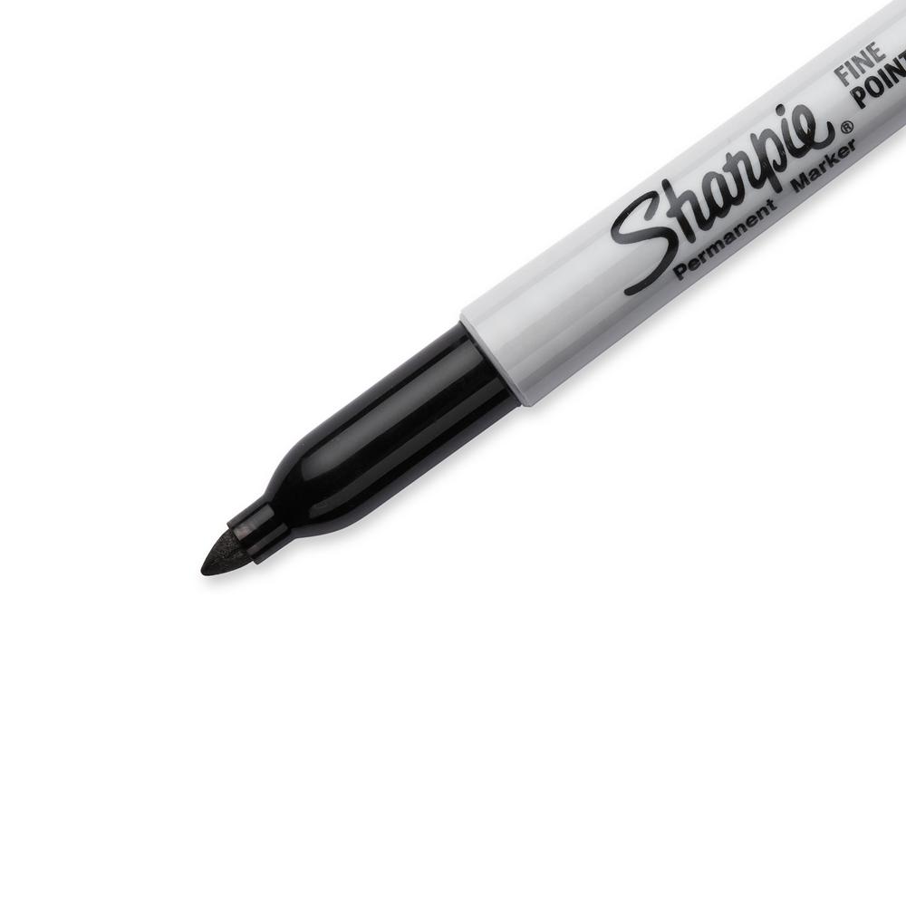 Sharpie Permanent Marker Black Fine Point