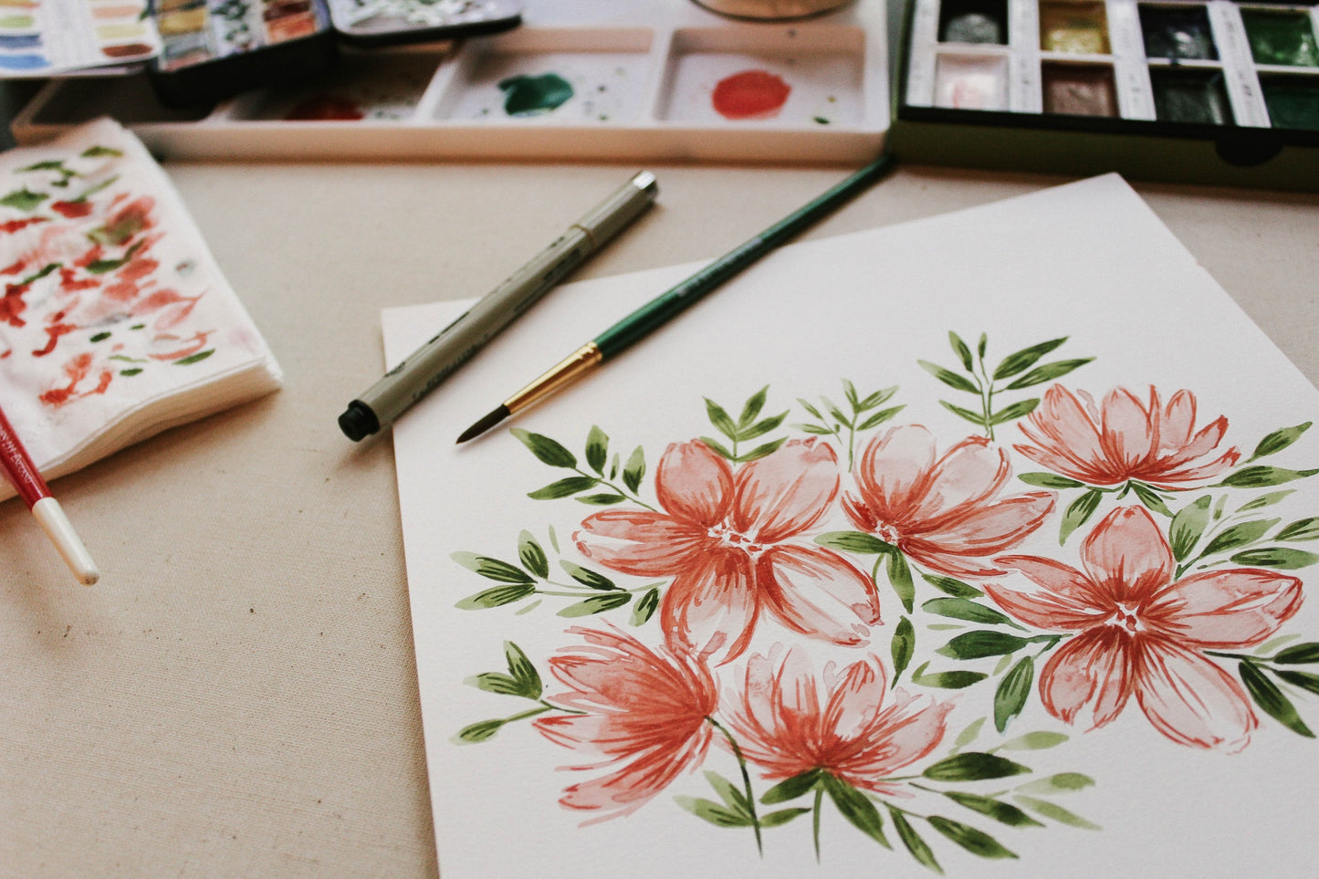 Watercolor Paper- 180gsm, 300gsm (1pc)