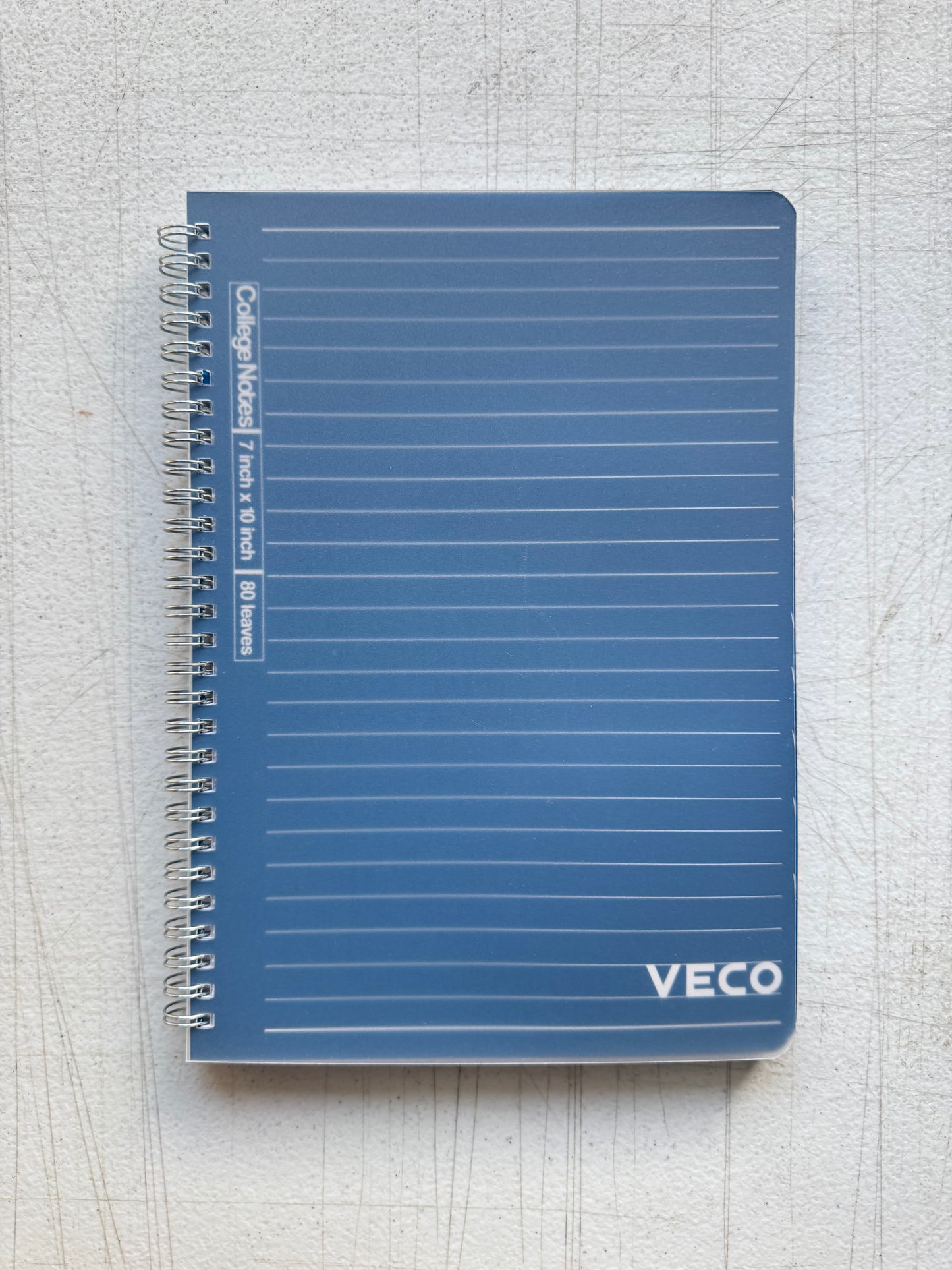 Veco College Notes Notebook 7”x10” 80s