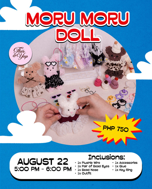 Moru Moru Doll Workshop Vecina Market | Aug 22 | 5-6PM