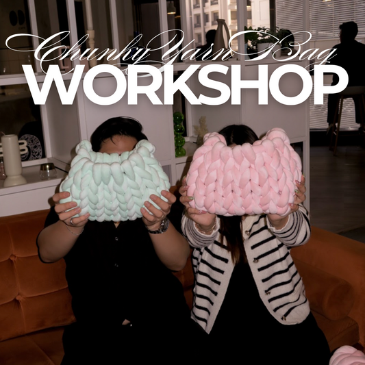 Chunky Yarn Bag Knitting at Odd Cafe