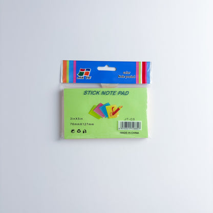 Sticky Notes 3"x3", 3"x5" Assorted