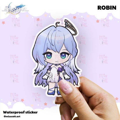 MissCatt Honkai Star Rail Chibi Stickers