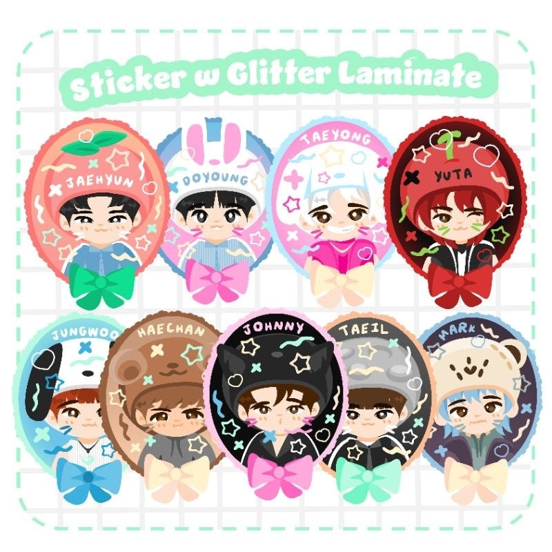 Guenscomics NCT Stickers