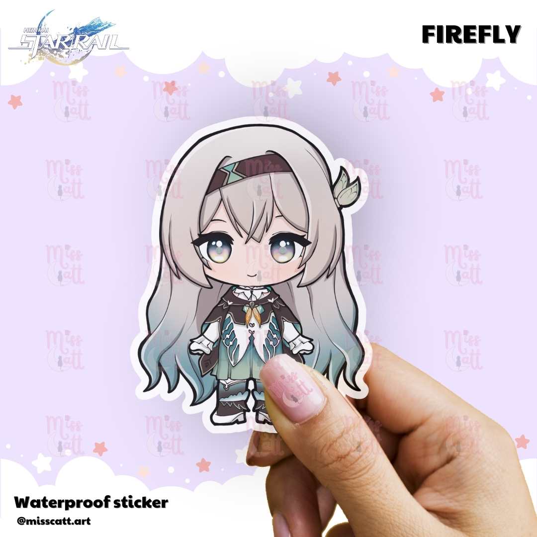 MissCatt Honkai Star Rail Chibi Stickers