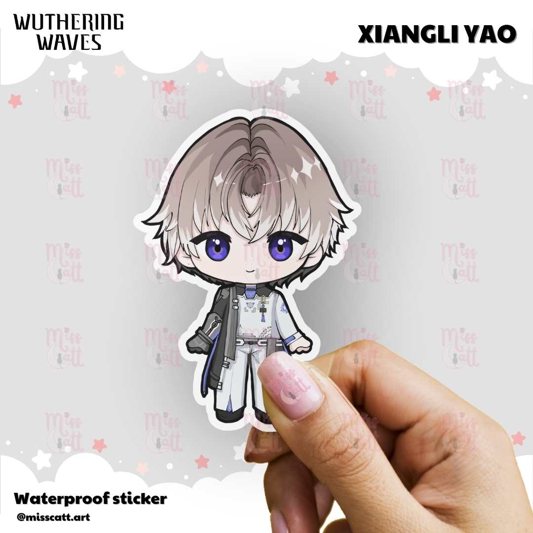 MissCatt Wuthering Waves Chibi Sticker