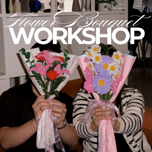 Flower Bouquet Arranging at Odd Cafe