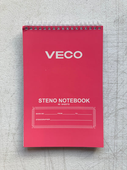 Veco Steno Notebook 6”x9” 60s