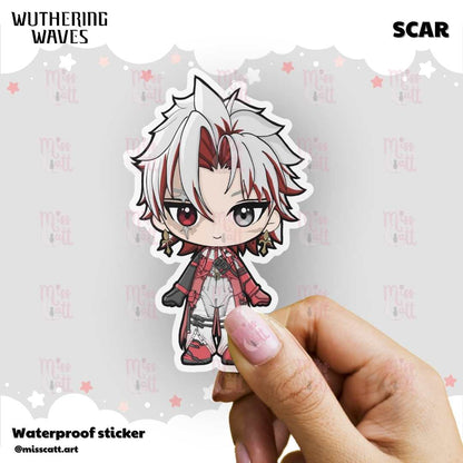 MissCatt Wuthering Waves Chibi Sticker