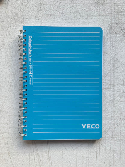 Veco College Notes Notebook 6”x8.5” 80s
