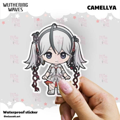 MissCatt Wuthering Waves Chibi Sticker