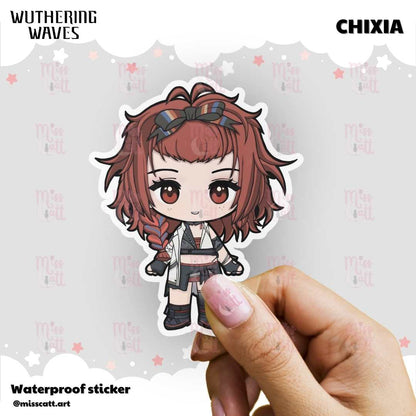 MissCatt Wuthering Waves Chibi Sticker