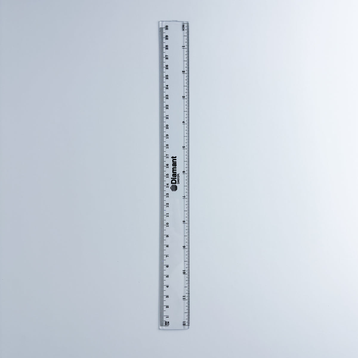 Sqi Ruler Transparent Plastic Ruler 12