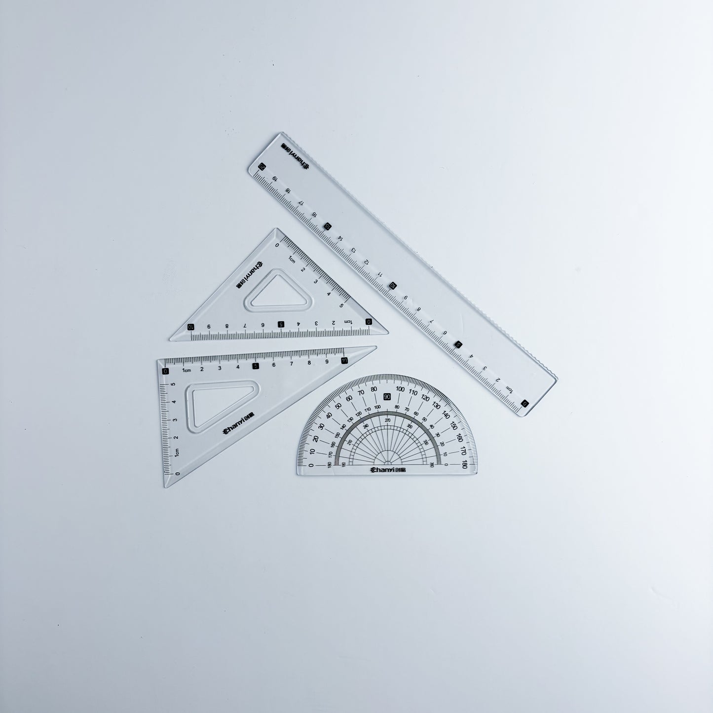 Drafting Ruler Set, 4pcs