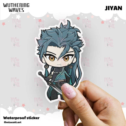 MissCatt Wuthering Waves Chibi Sticker