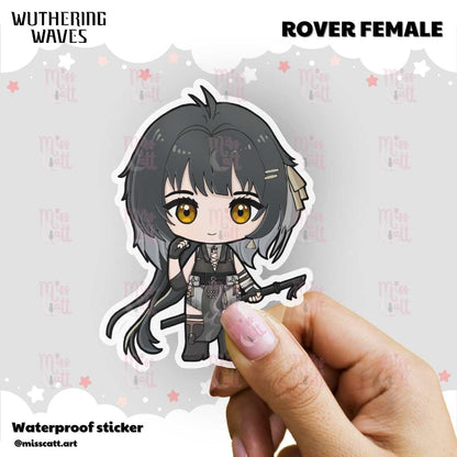 MissCatt Wuthering Waves Chibi Sticker