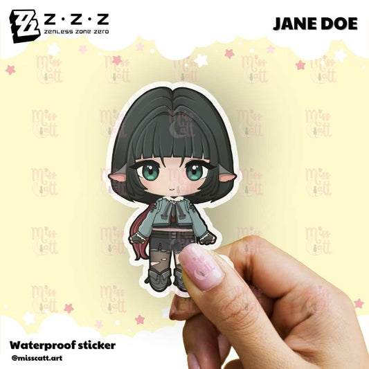 MissCatt Zenless Zone Zero Chibi Sticker