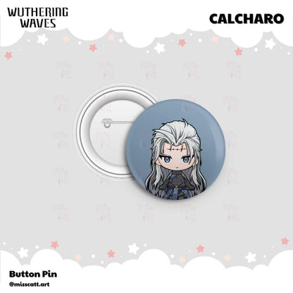 MissCatt Wuthering Waves Button Pin