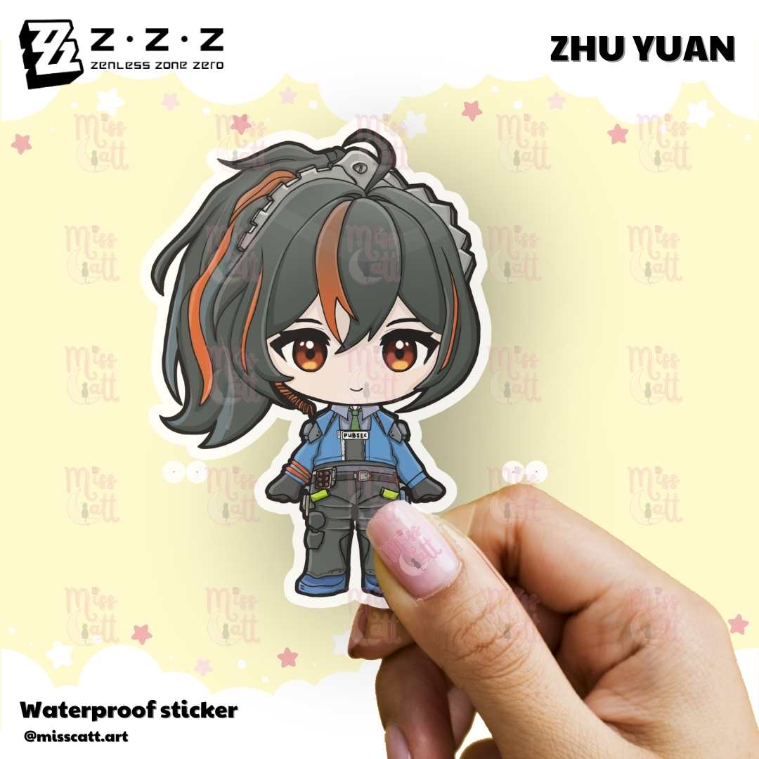 MissCatt Zenless Zone Zero Chibi Sticker