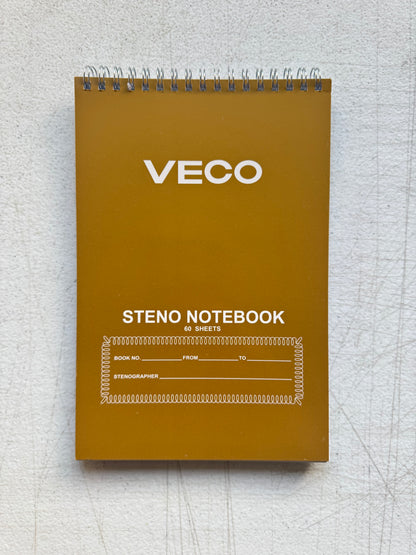 Veco Steno Notebook 6”x9” 60s