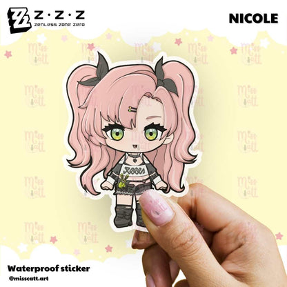 MissCatt Zenless Zone Zero Chibi Sticker