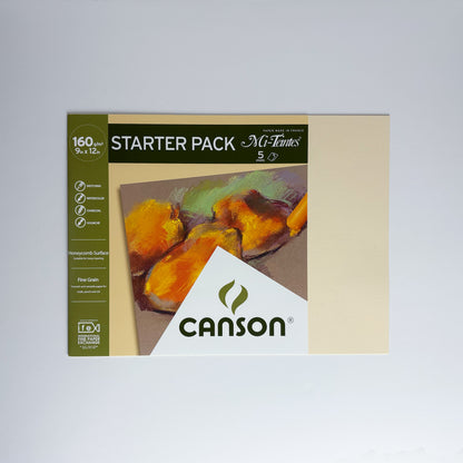 Canson Starter Pack Mi-Teintes 160g/9x12/5sh