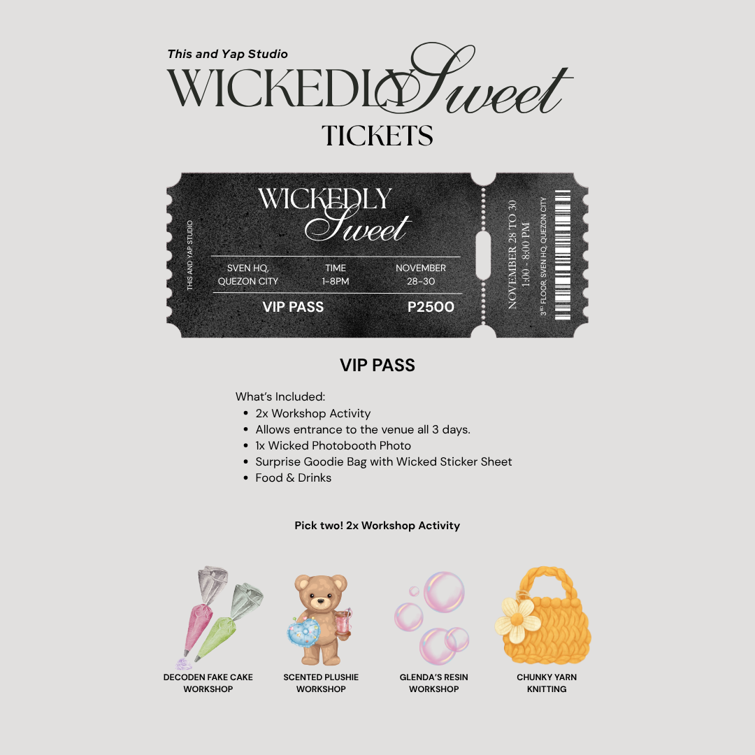 Wickedly Sweet Tickets