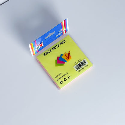 Sticky Notes 3"x3", 3"x5" Assorted