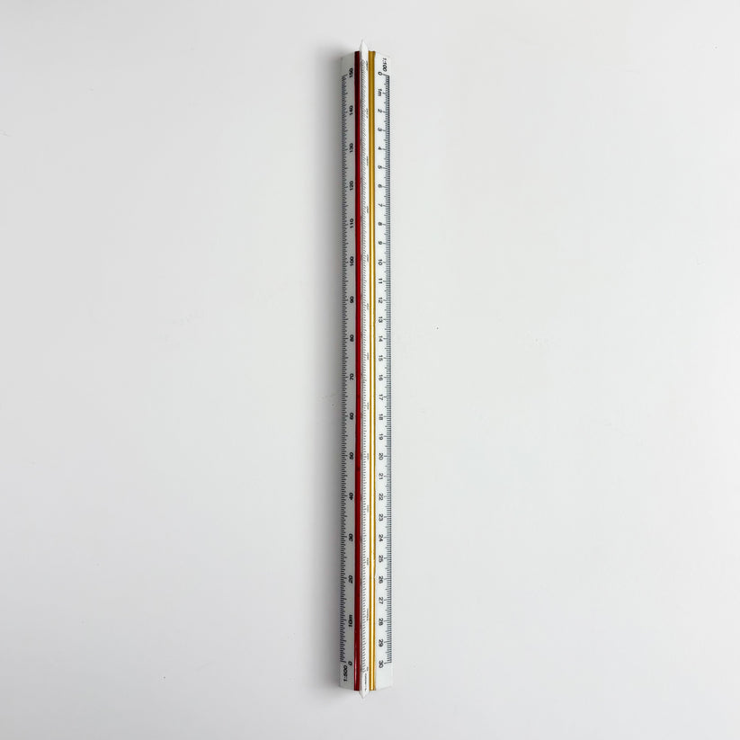 Diamond Scale Ruler Diamant Metric Scale Ruler (1:100-1:600) – Project Workshop PH
