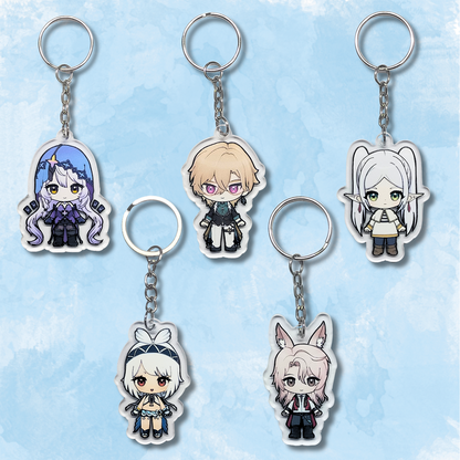 MissCatt Chibi Acrylic Keychains