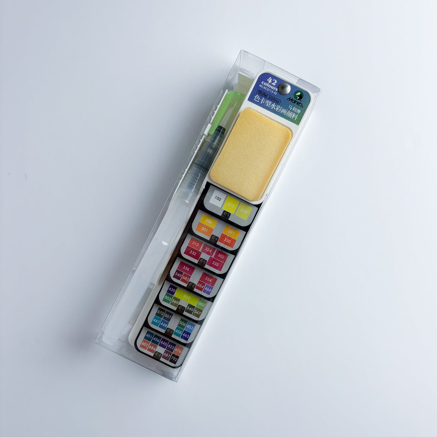 Maries Watercolor Set Fan Colors (25,42)