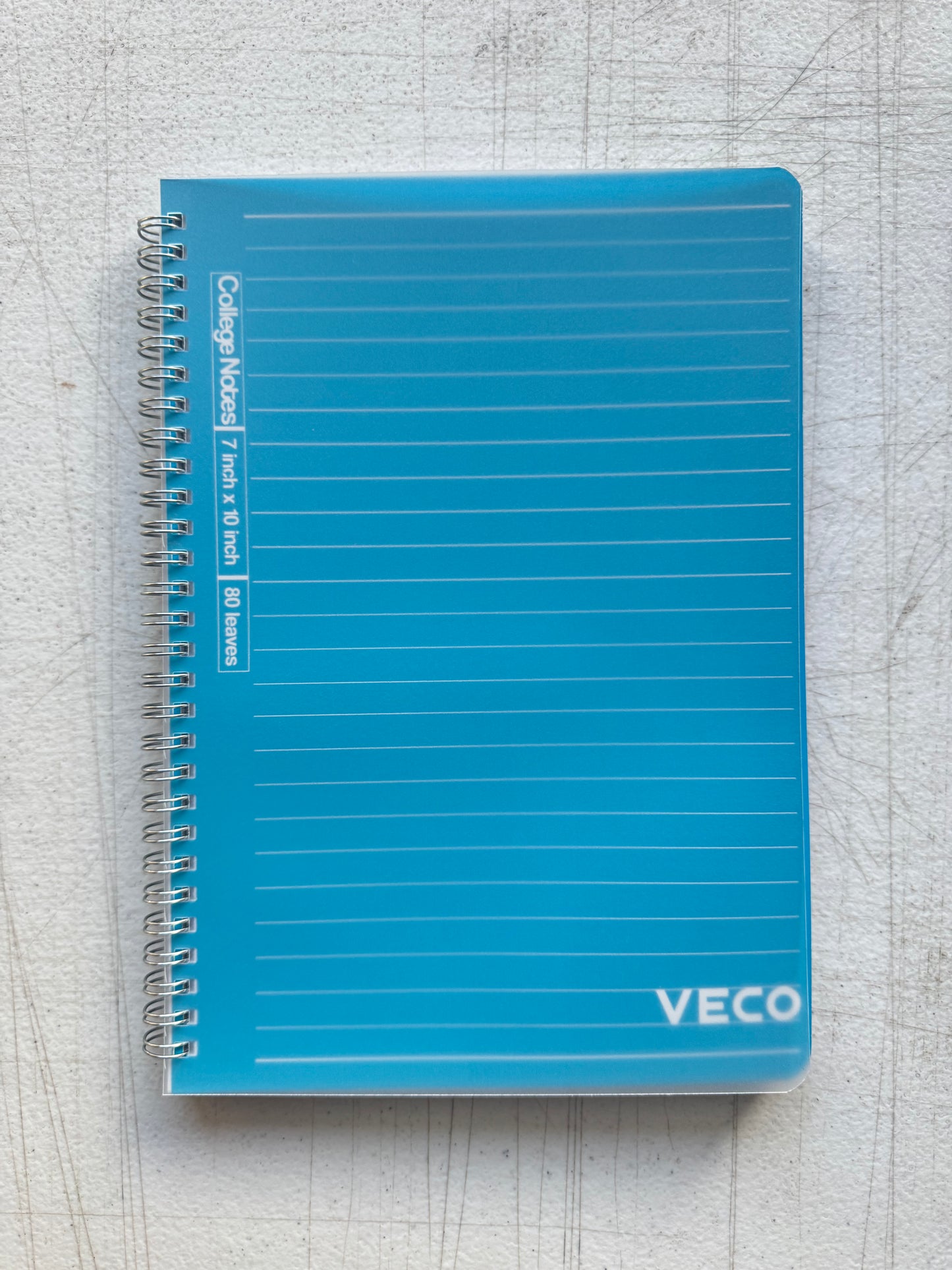 Veco College Notes Notebook 7”x10” 80s