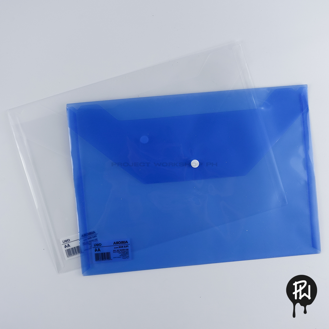Plastic Envelope A4, File Bag – Project Workshop PH