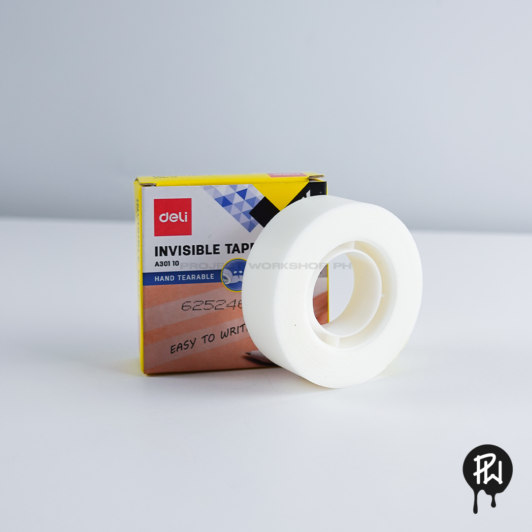 Deli Invisible Tape 18mm x 33m, 1 Roll