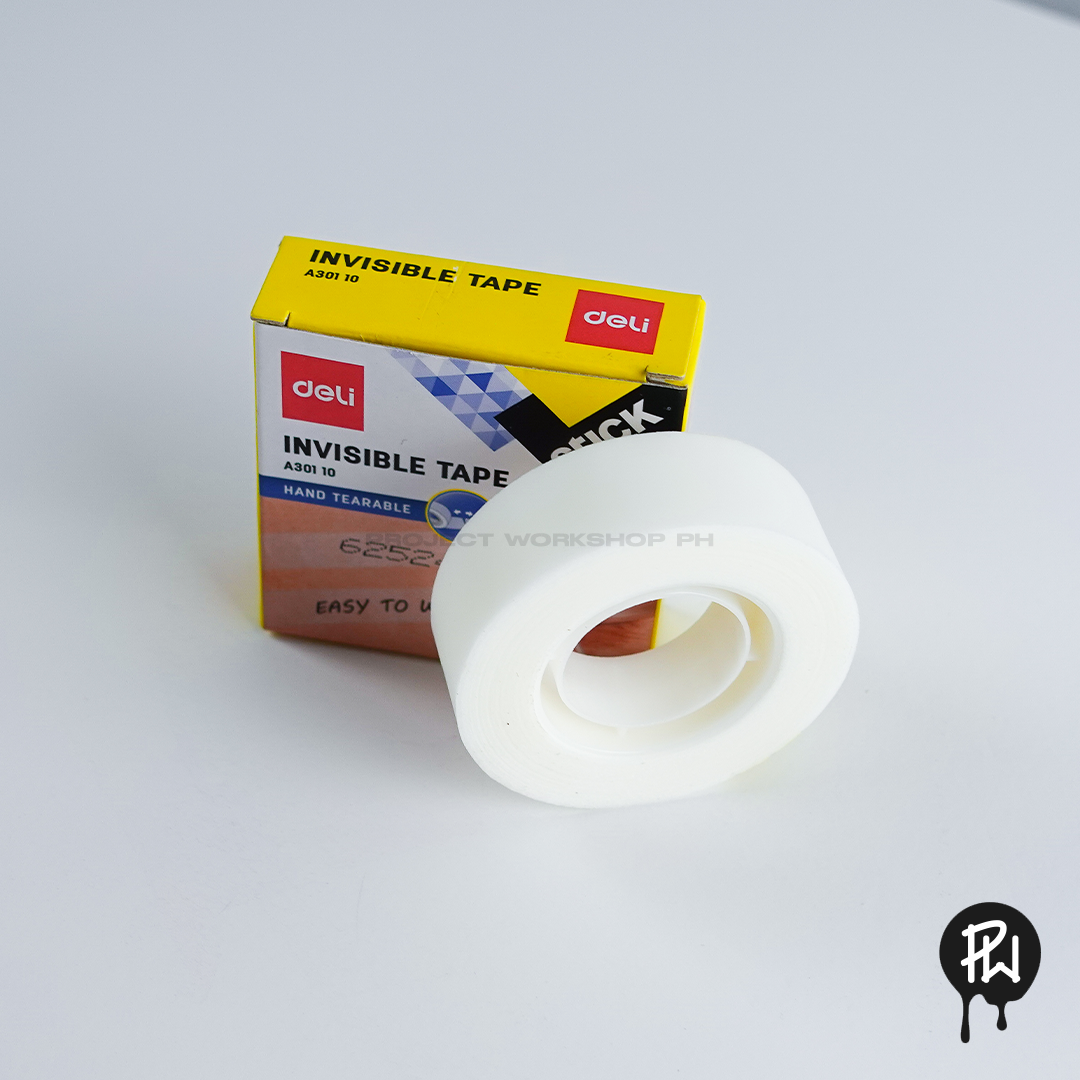 Deli Invisible Tape 18mm x 33m, 1 Roll