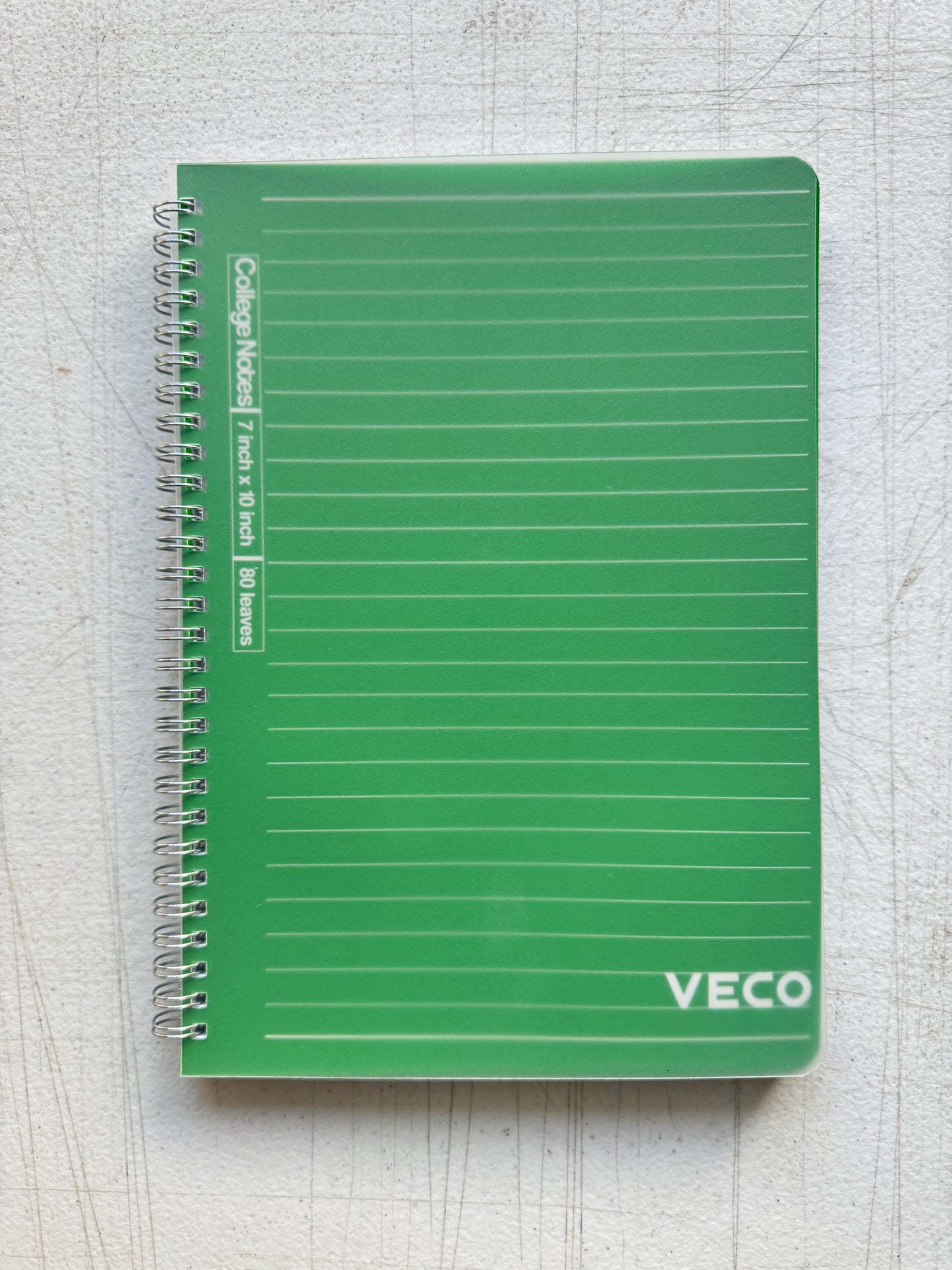 Veco College Notes Notebook 7”x10” 80s