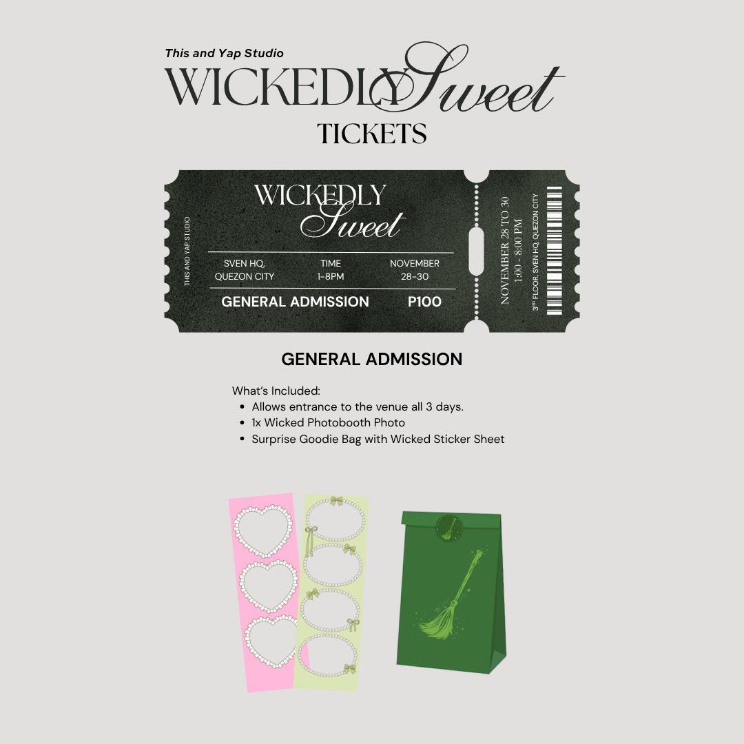 Wickedly Sweet Tickets
