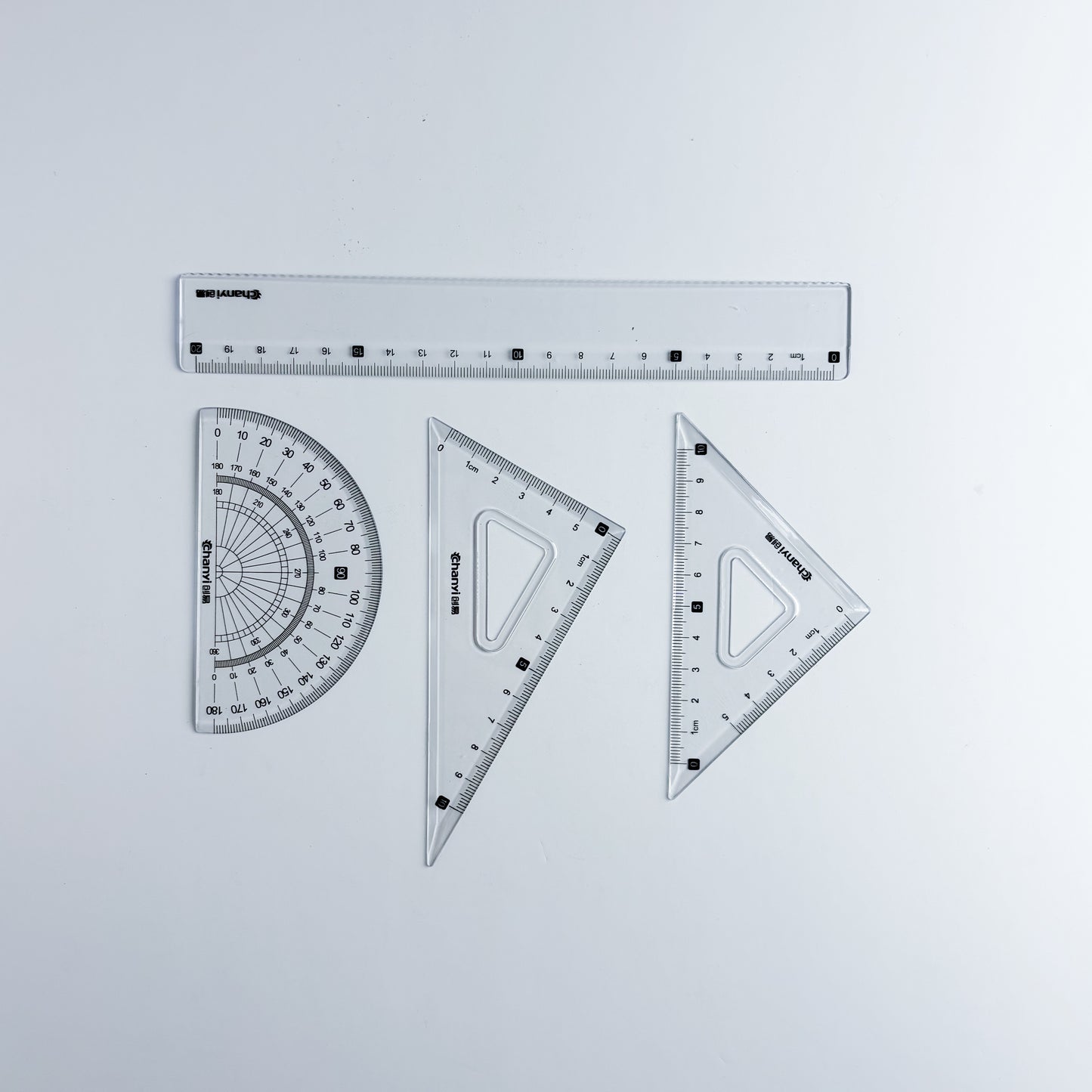Drafting Ruler Set, 4pcs