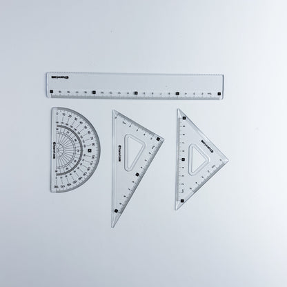 Drafting Ruler Set, 4pcs