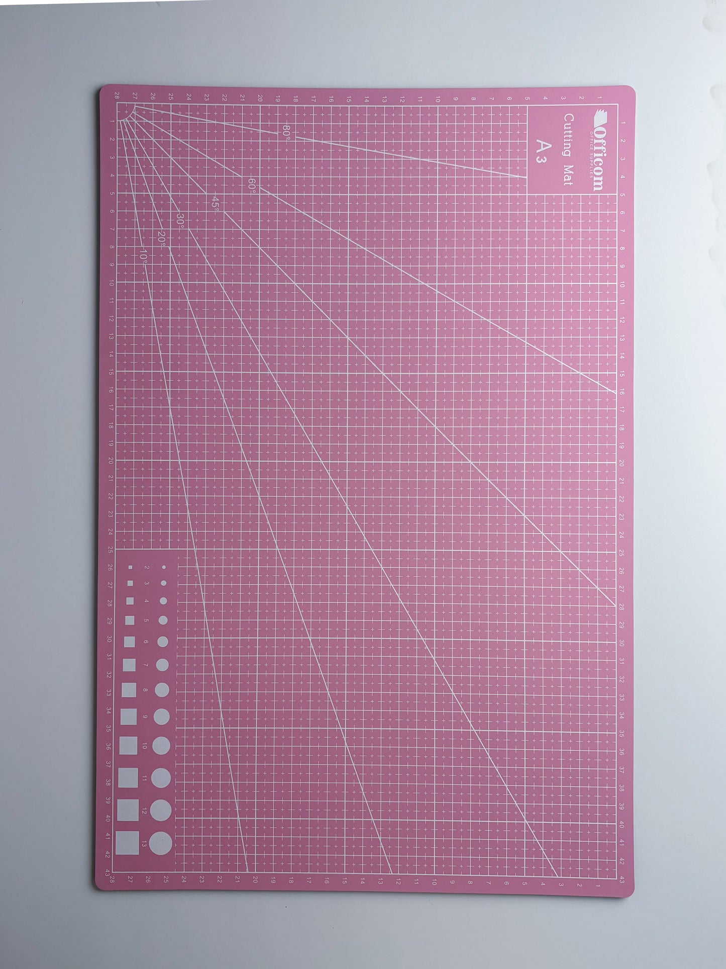 A3 Cutting Mat Double Sided Pink