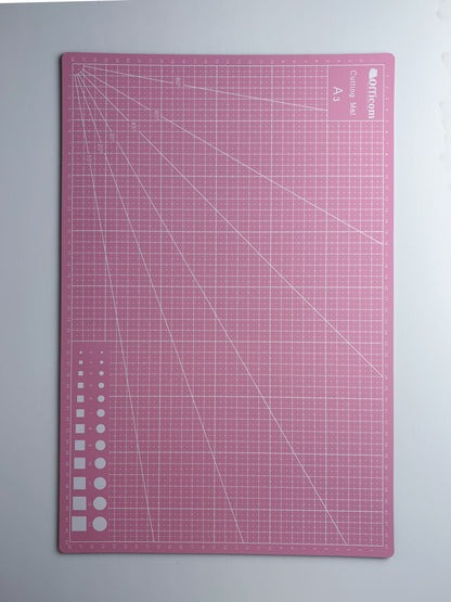 A3 Cutting Mat Double Sided Pink