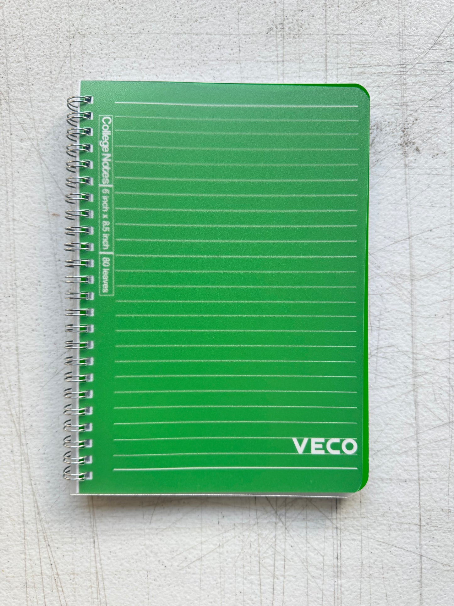 Veco College Notes Notebook 6”x8.5” 80s
