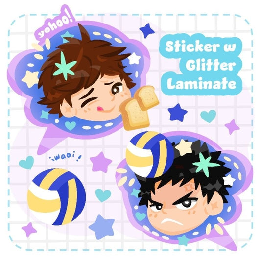 Guenscomics HAIKYUU STICKERS