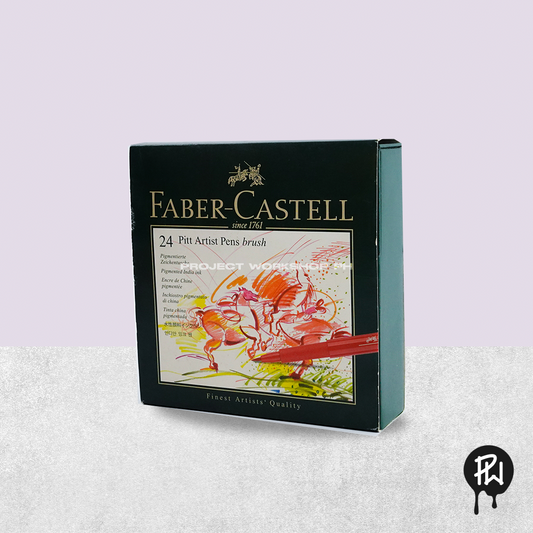Faber Castell Pitt Artist Brush Pen 24 Colors