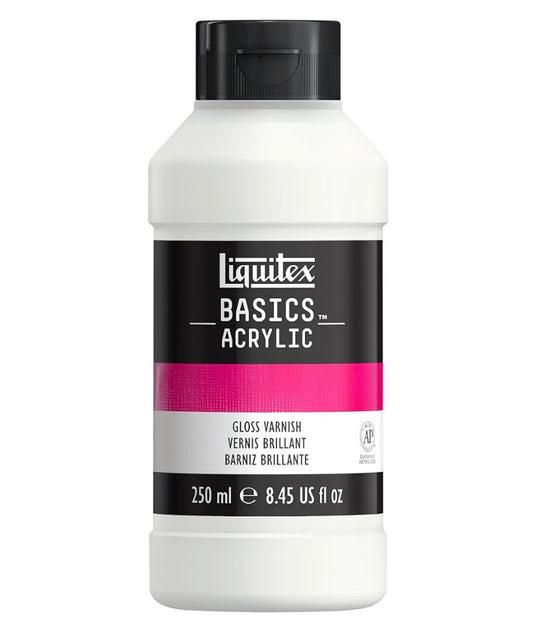 Liquitex Basicx Additives Bottle Gloss Varnish 250ml