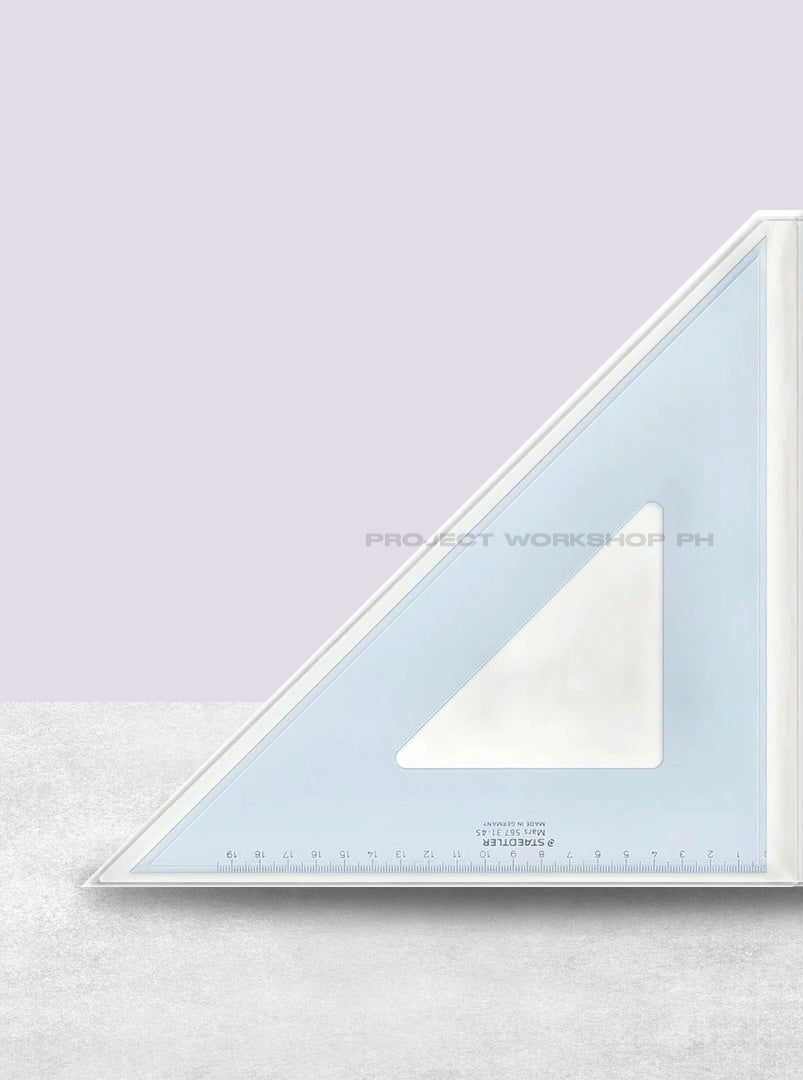Staedtler Triangle 30/60 or 45/45, 36cm