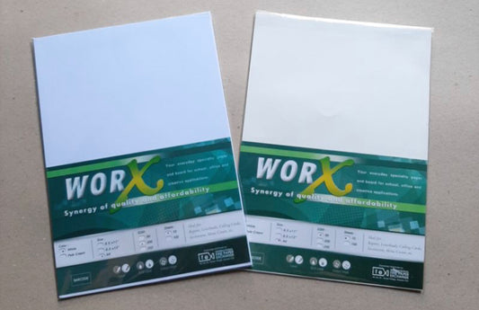 Worx Specialty/Board Paper 180/200GSM 10sheets